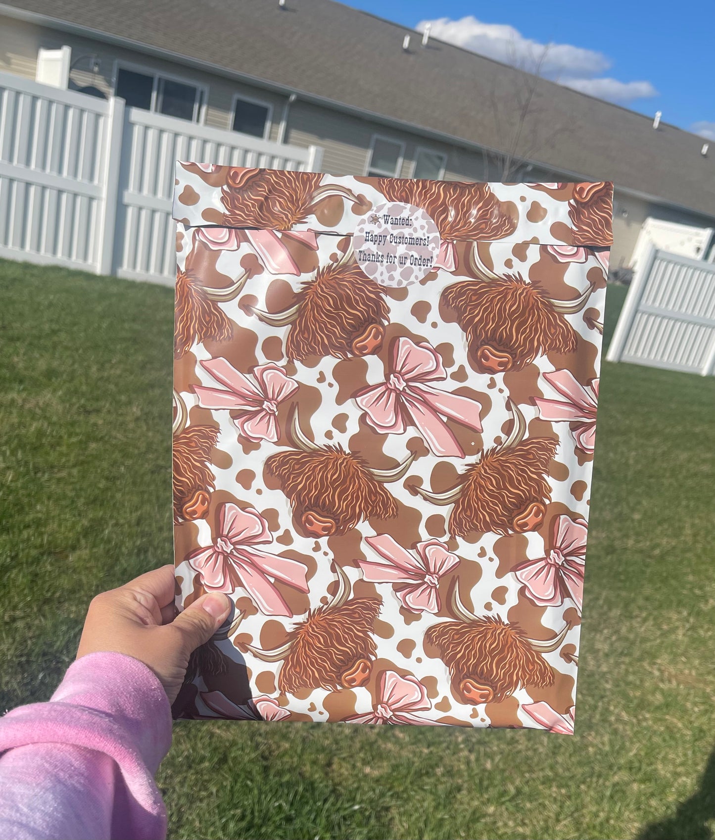 IMPERFECT Sweet Southern Moo Poly Mailer