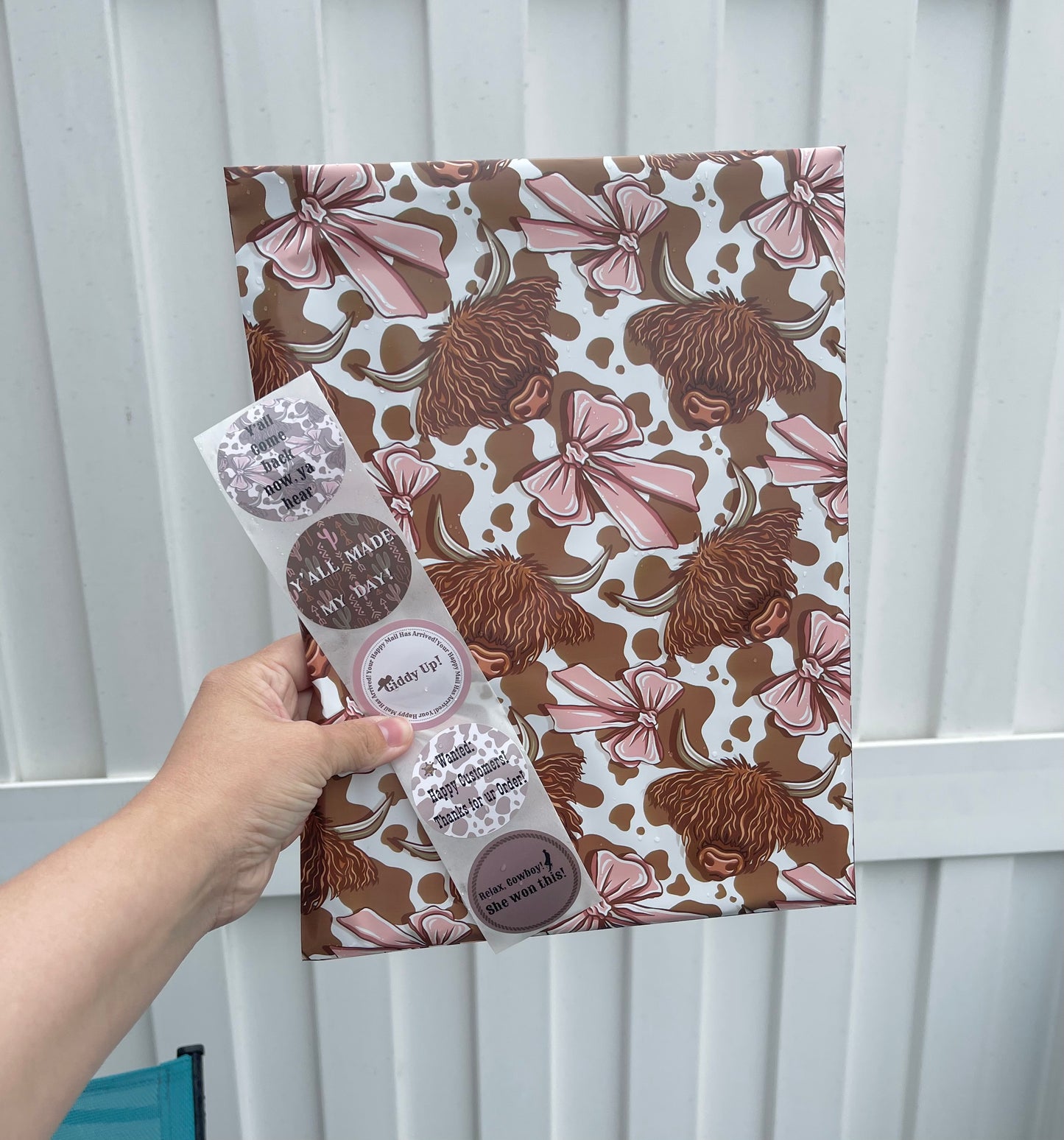 IMPERFECT Sweet Southern Moo Poly Mailer