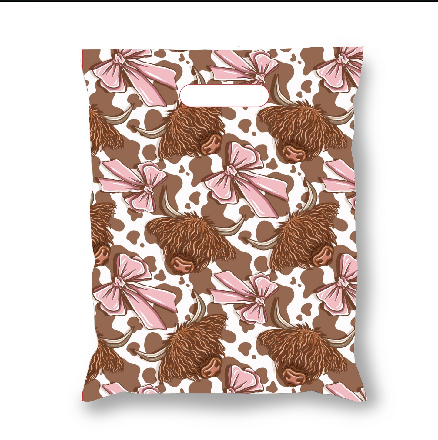 10x12 Sweet Southern Moo Poly Merchandise Bags