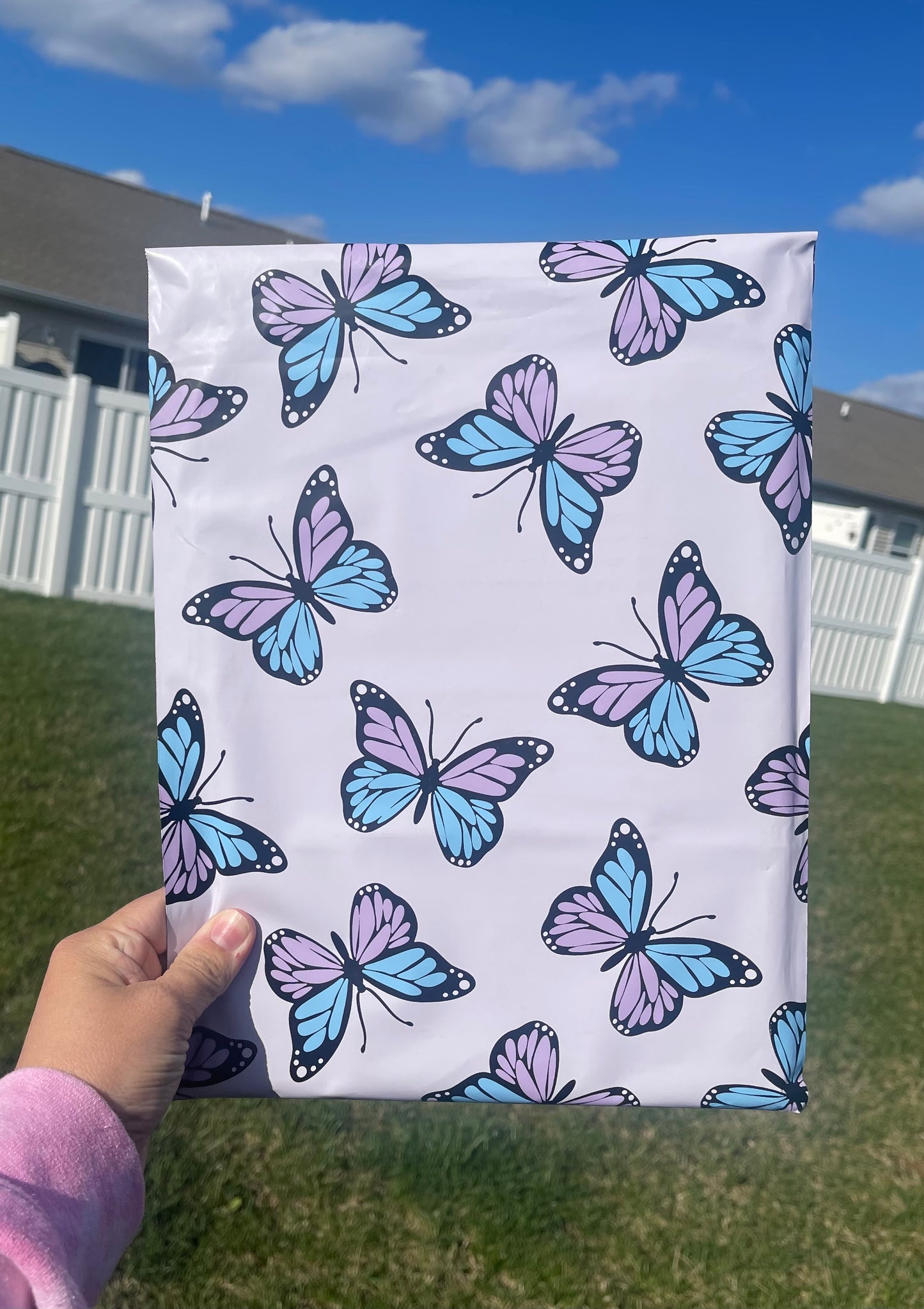 10x13 Butterfly Bliss Poly Mailer