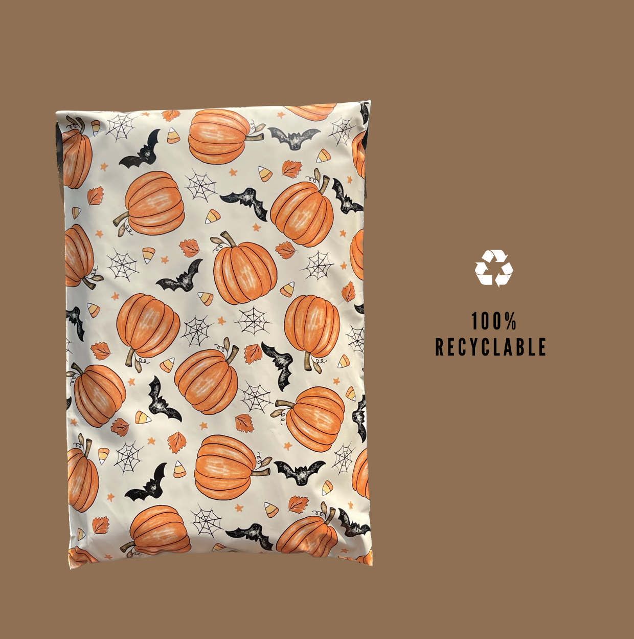 6x9 Pumpkin Patch Poly Mailers