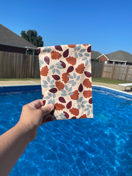 6x9 Autumn Leaves Poly Mailer