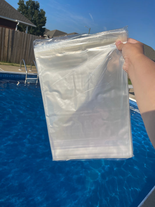 12x16 Clear Self Seal Bags