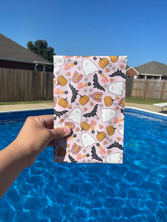 6x9 Boo Ghost  Poly Mailer