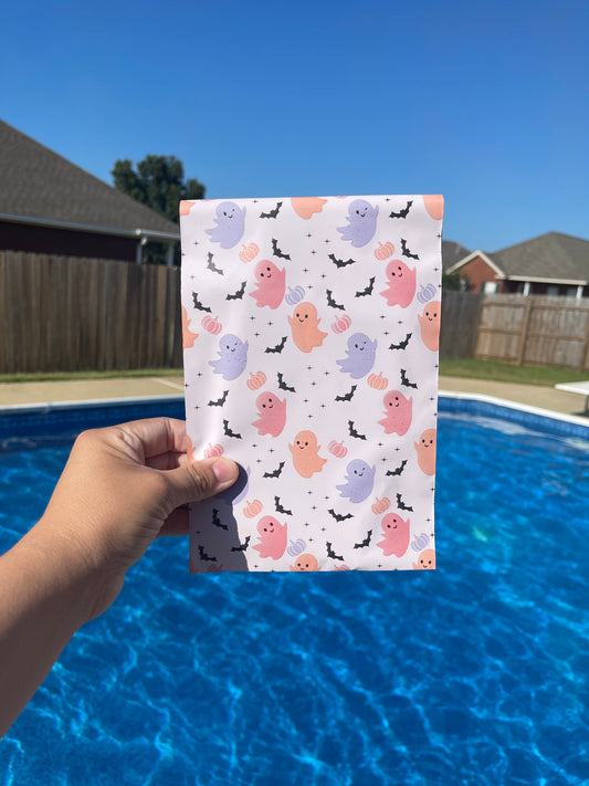 6x9 Pastel Ghost Poly Mailer
