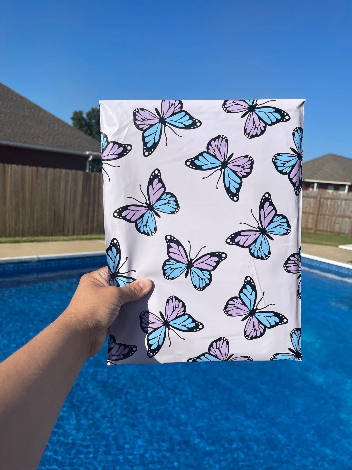 10x13 Butterfly Bliss Poly Mailer
