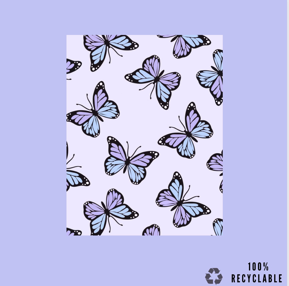 14x17 Butterfly Bliss Poly Mailer