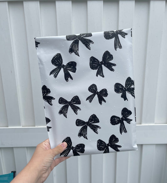 IMPERFECT Midnight Bow Poly Mailer
